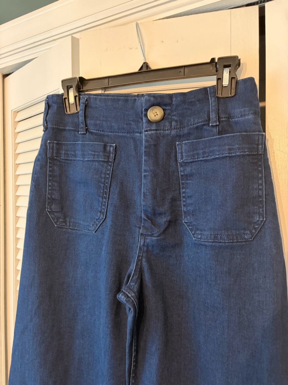 Anthropologie Maeve Colette crop wide leg denim - Picture 3 of 7